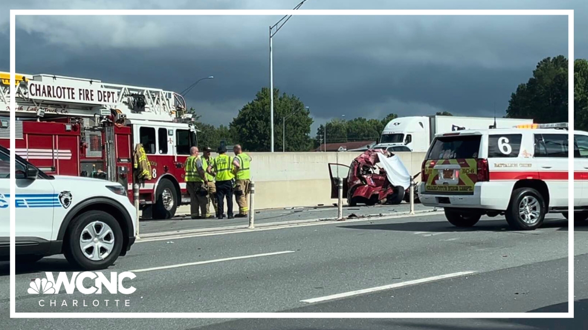 One person is dead and another is suffering from life-threatening injuries after a crash late Friday afternoon, Medic says.