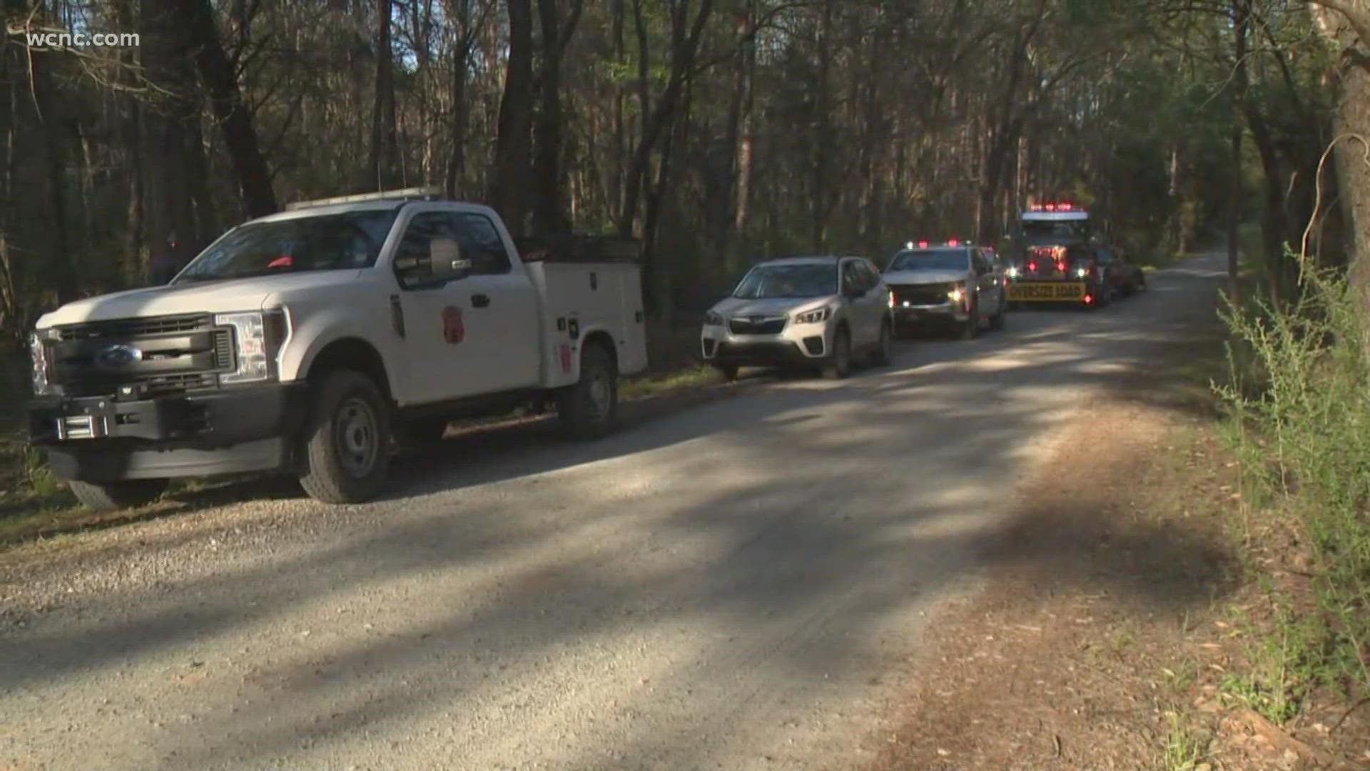 Mecklenburg County Natural Resources staff scheduled a controlled burn on Neck Road around noon on Sunday, April 3.