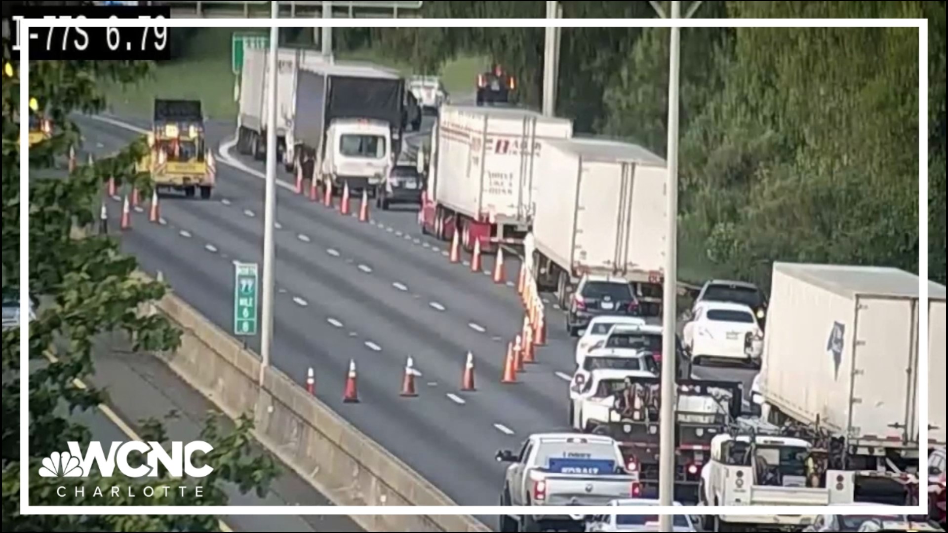 Police are searching for the gunman that caused the interstate to shut down for hours.