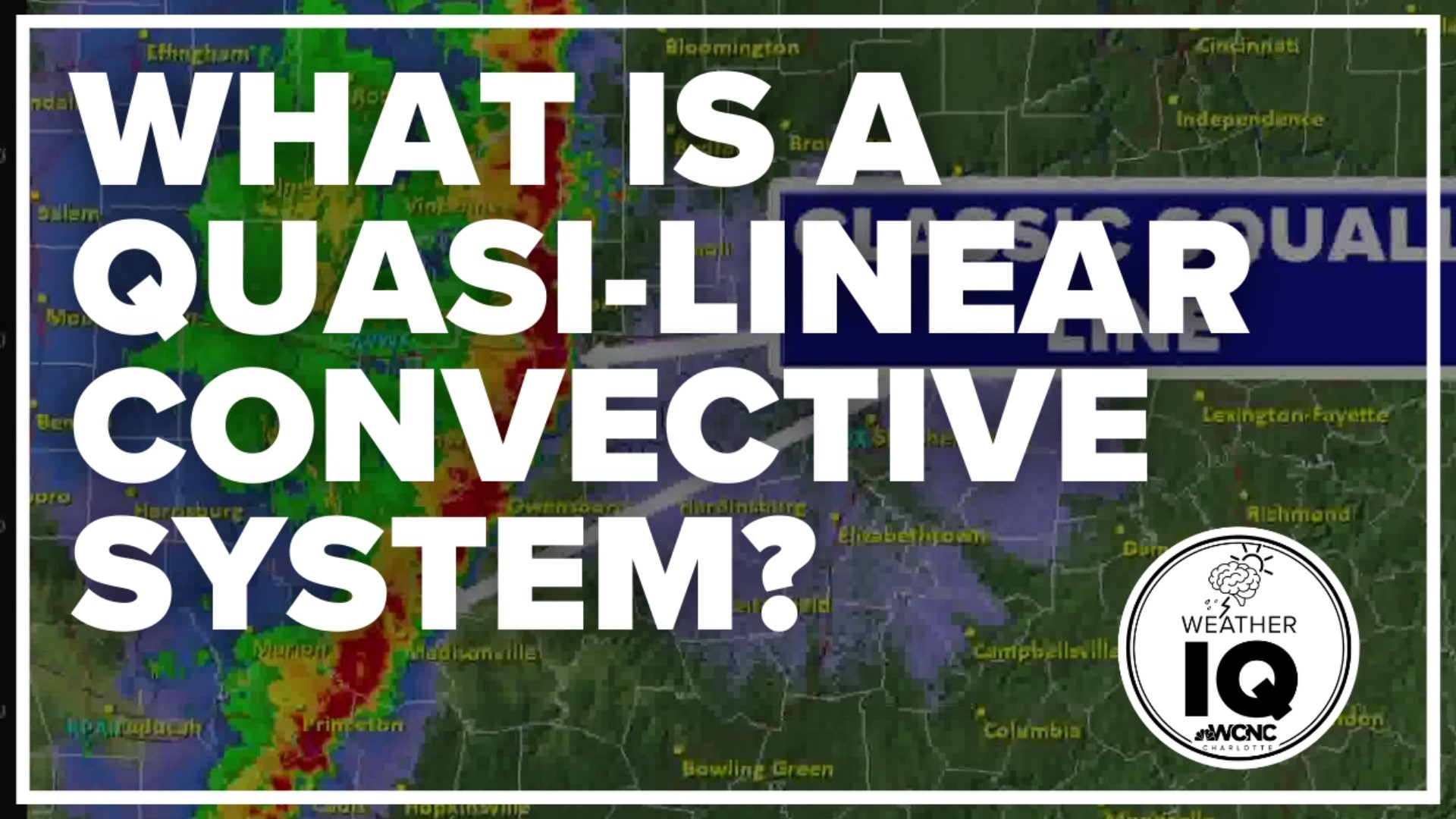 During severe weather coverage, you might have heard the term "quasi-linear convective system." Meteorologist Brittany Van Voorhees explains what it means.