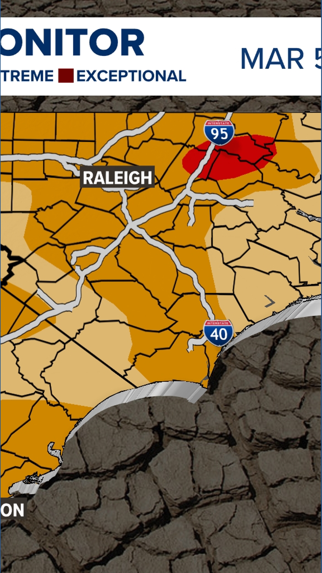 Slight drought improvement for South Carolina, little change for North ...