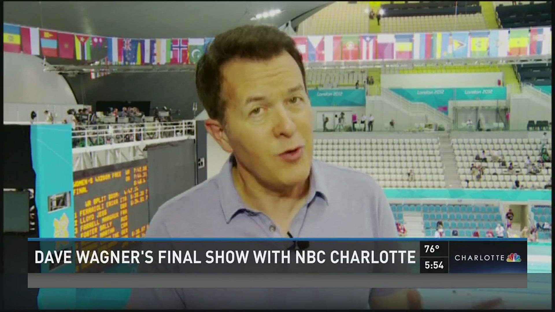 Tuesday was the last day Dave Wagner will anchor the newscast for NBC Charlotte.