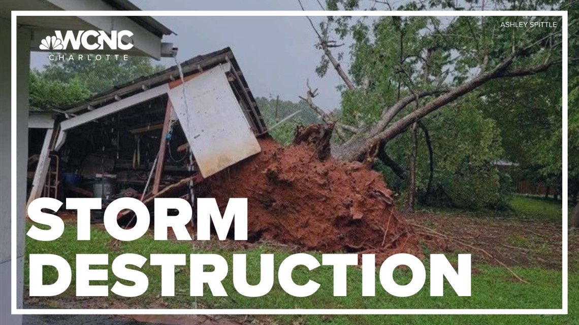 Strong Storms Cause Damage Across The Carolinas | Wcnc.com