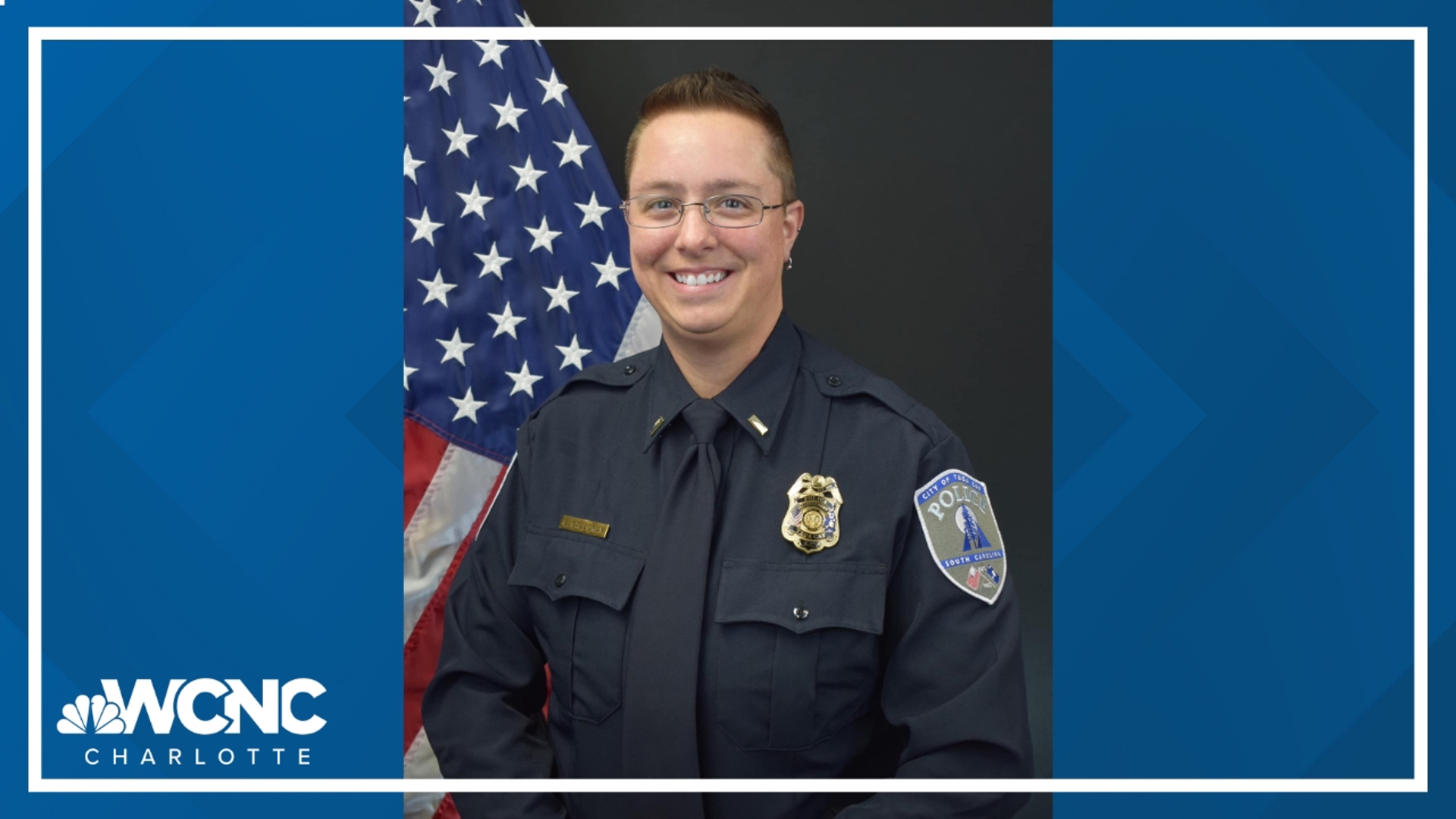 Lauren Galloway served with the Tega Cay Police Department for 12 years.