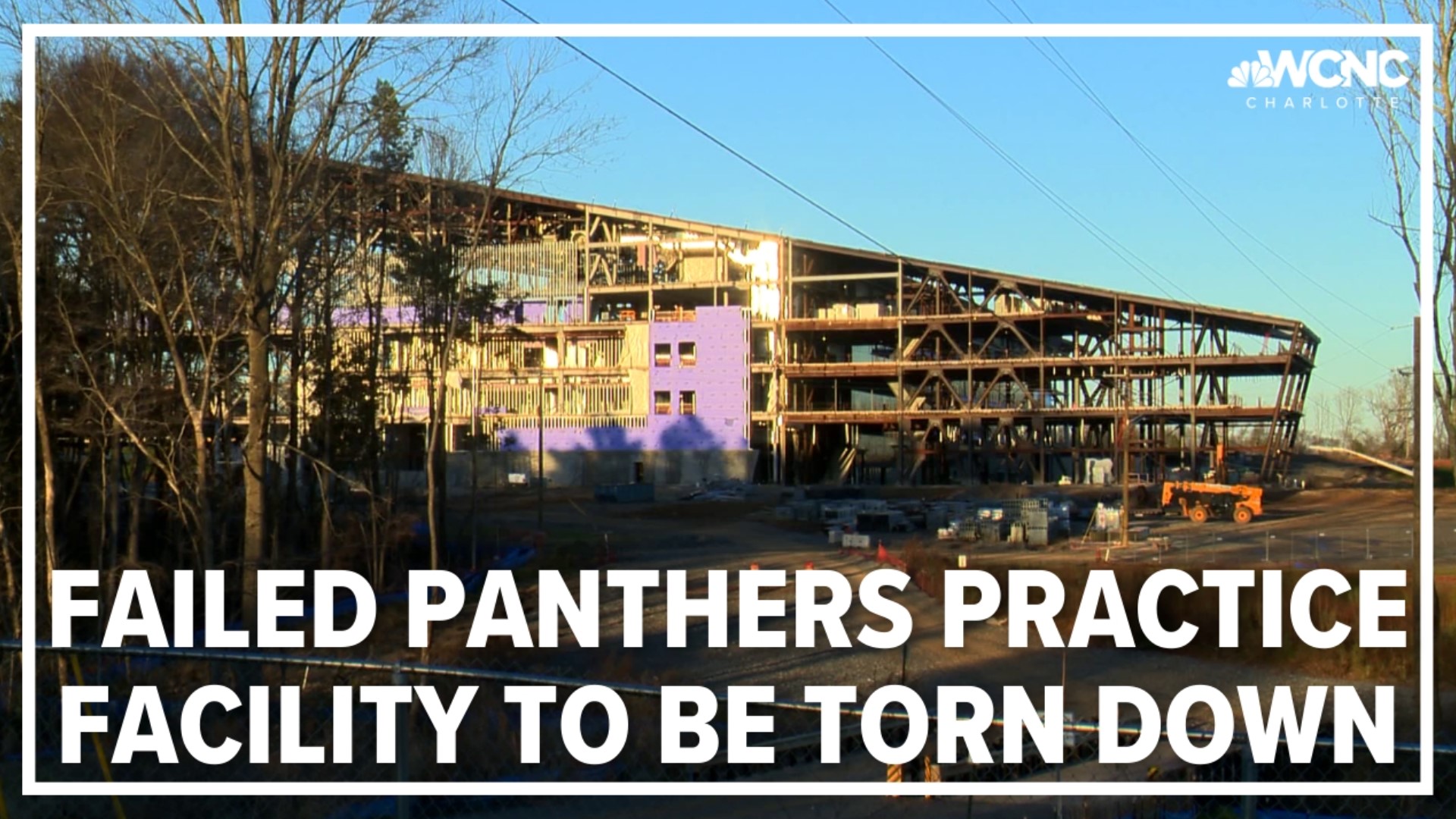 Failed Panthers facility to be torn down, Rock Hill, SC news