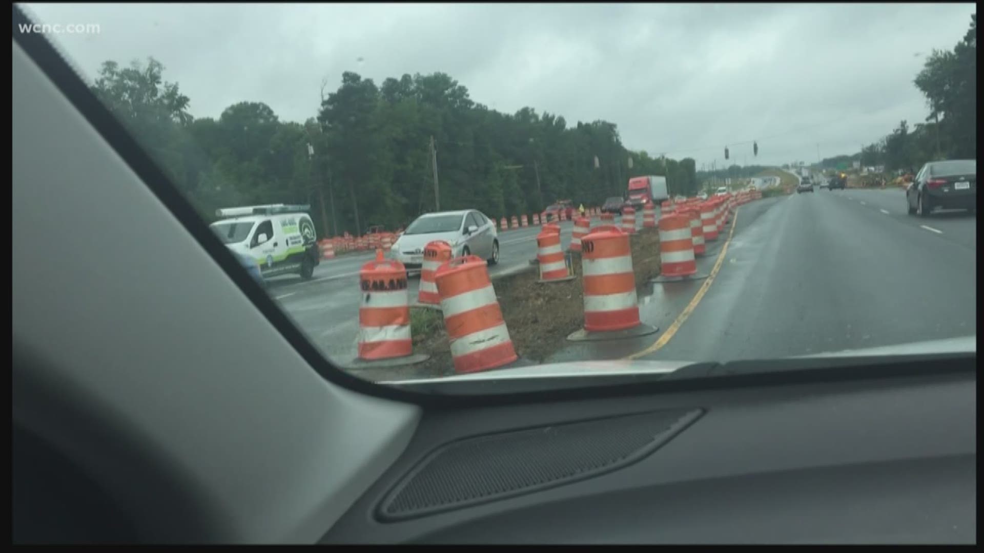 Drivers in Indian Trail are frustrated with construction of what's called a superstreet project on Highway 74. So what exactly is a superstreet intersection and when will the work be finished?