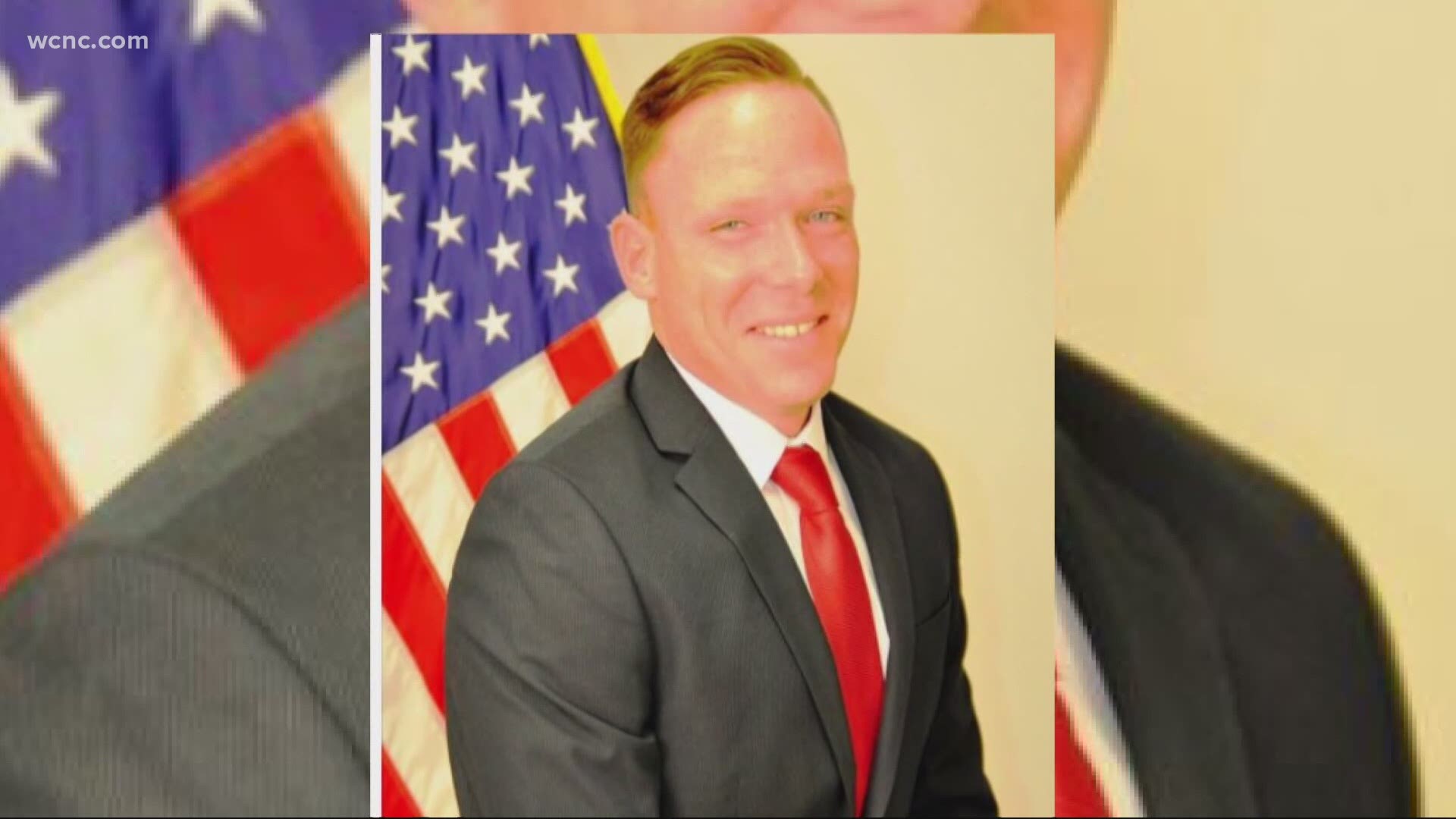 York County Detective Mike Doty was shot in the line of duty during a shootout with a suspect in 2018.