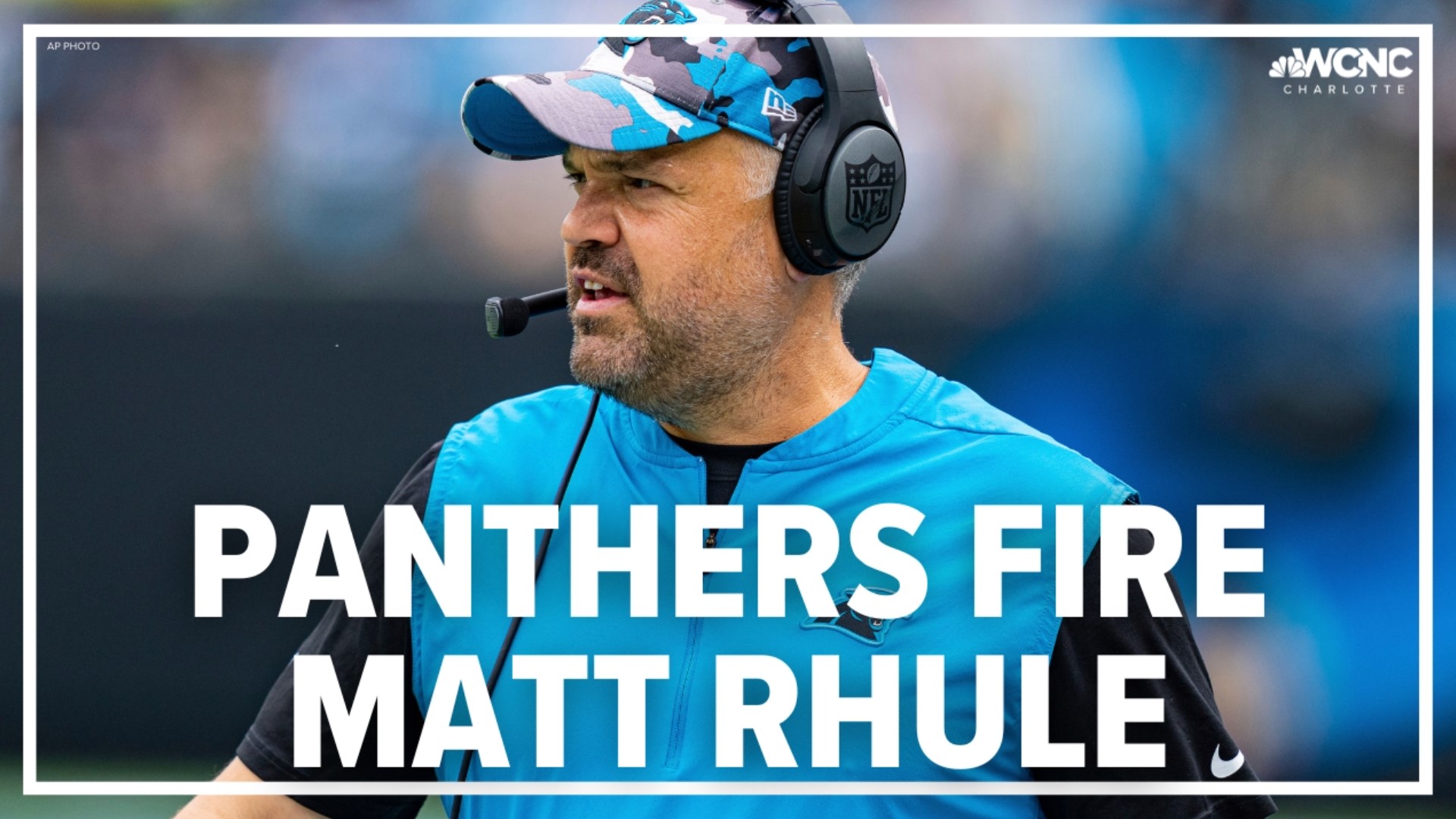 Matt Rhule fired by the Carolina Panthers after 1-4 start 