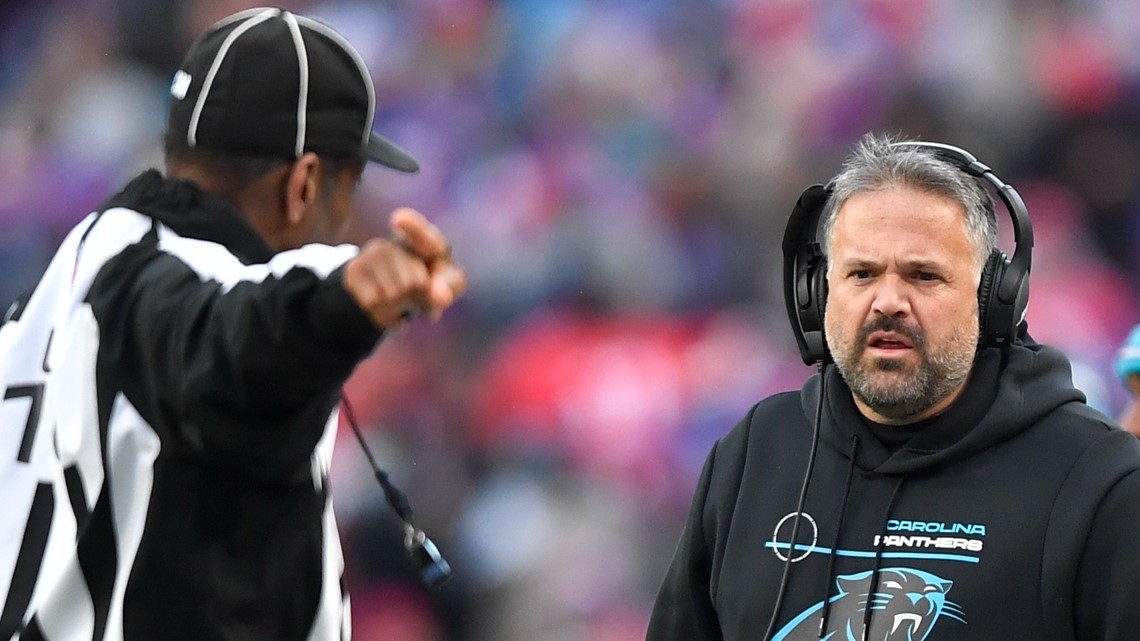 Carolina Panthers fire coach Matt Rhule after 1-4 start