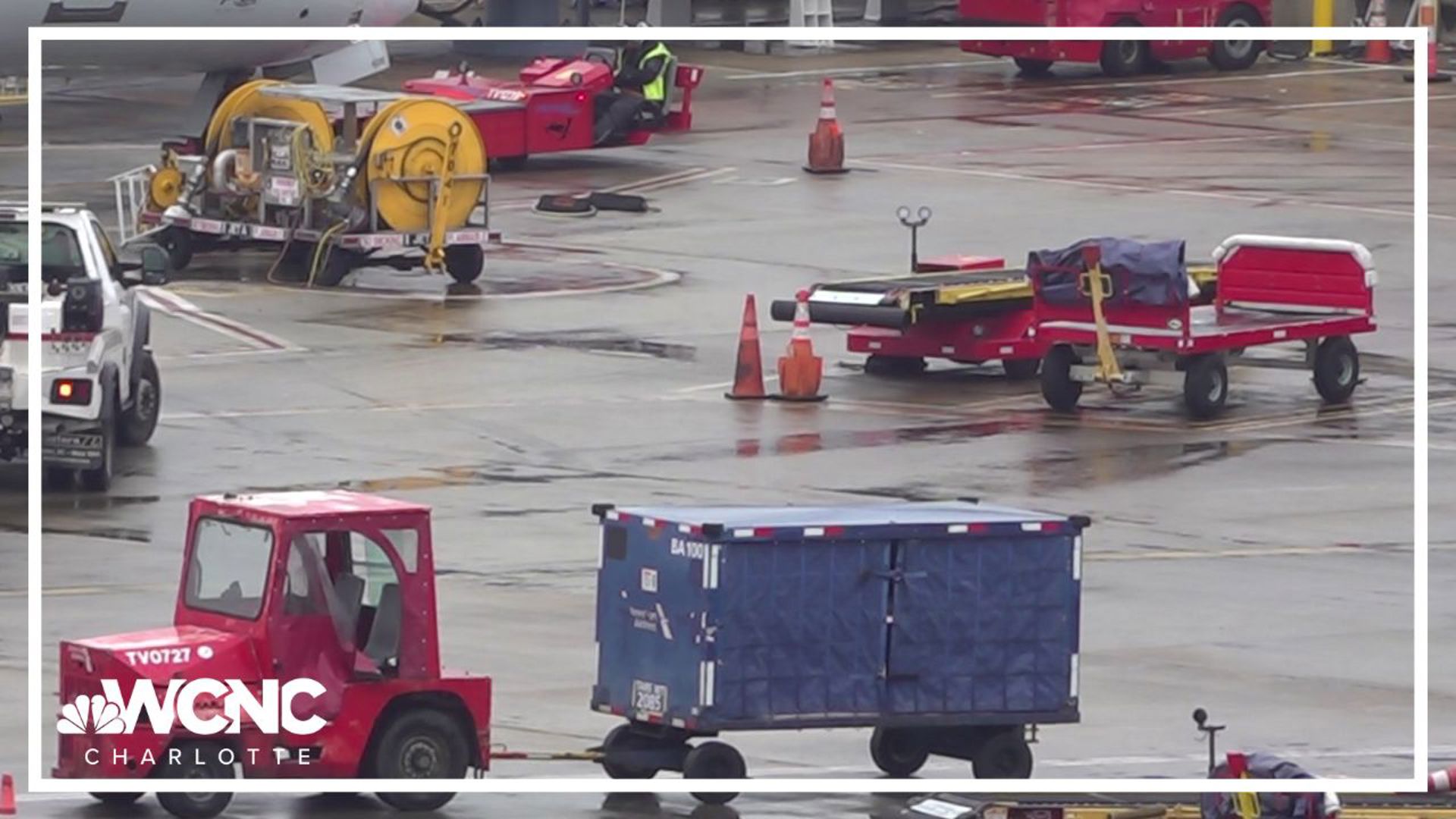 Charlotte airport worker killed in ramp accident, officials say | wcnc.com