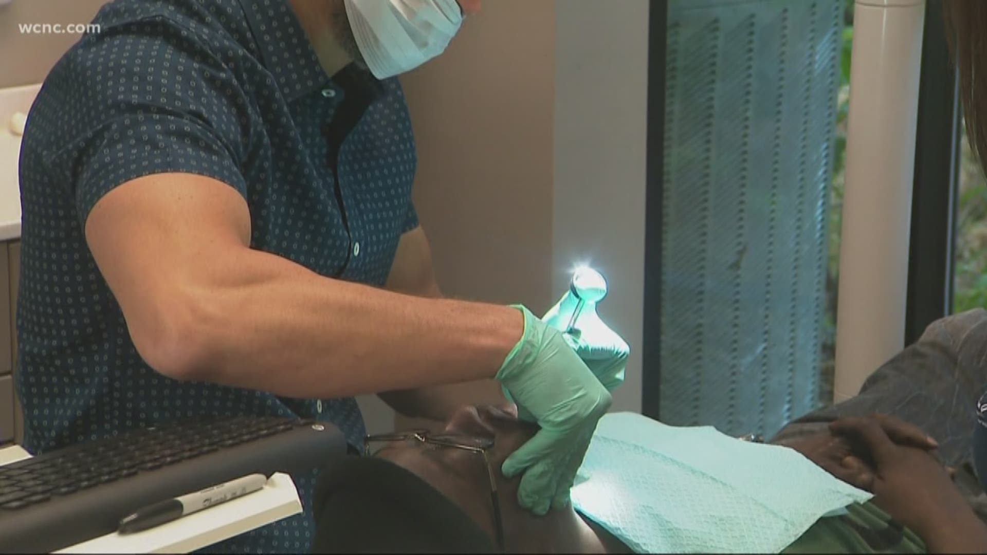 They served roughly 100 veterans on November 9 with dental care adding up to $70,000.