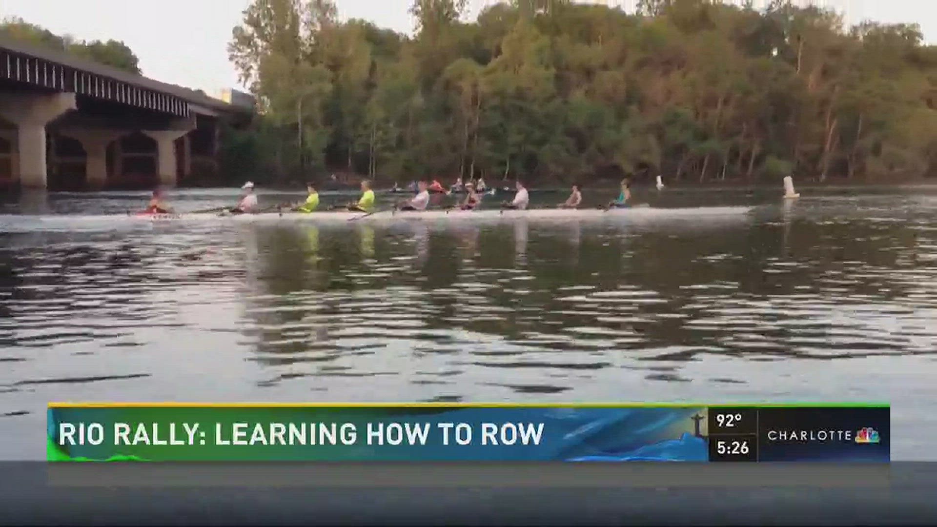 Rio Rally Day 7 in Belmont covering the Olympic sport Rowing.