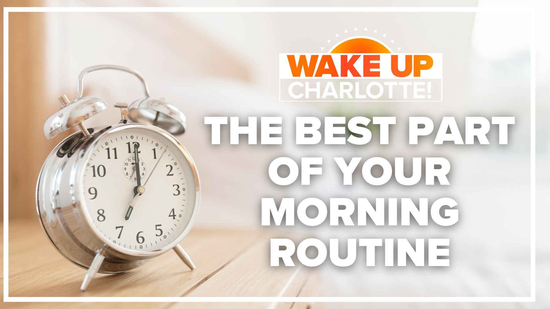 Researchers in the UK have calculated the "perfect" morning routine. But it's not for everyone. What's your favorite part of waking up each day?