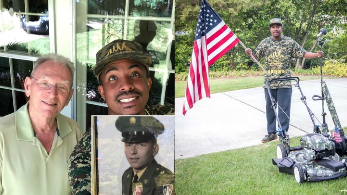 Rodney Smith Jr. mowing lawns for military veterans across America ...