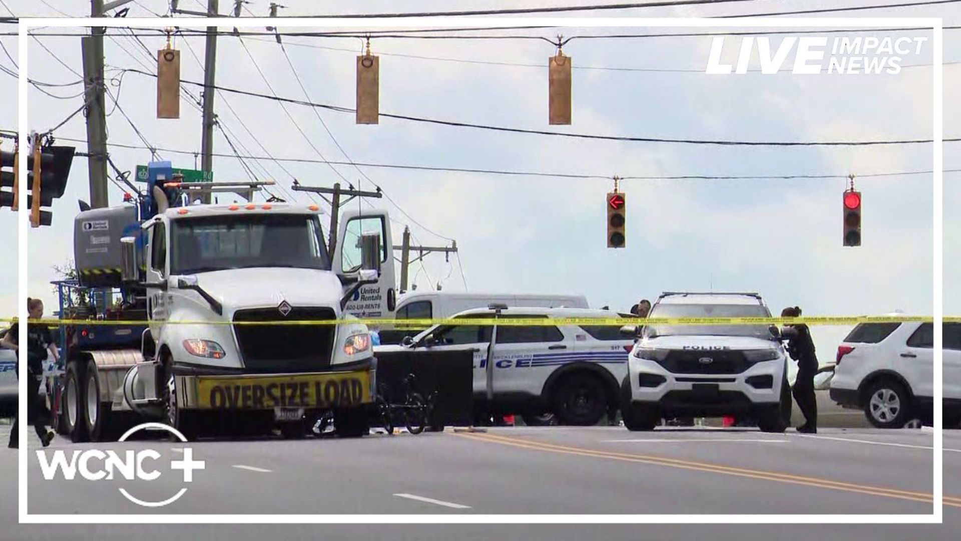 The crash happened at the intersection of Woodlawn Road and Park Road on Friday afternoon.
