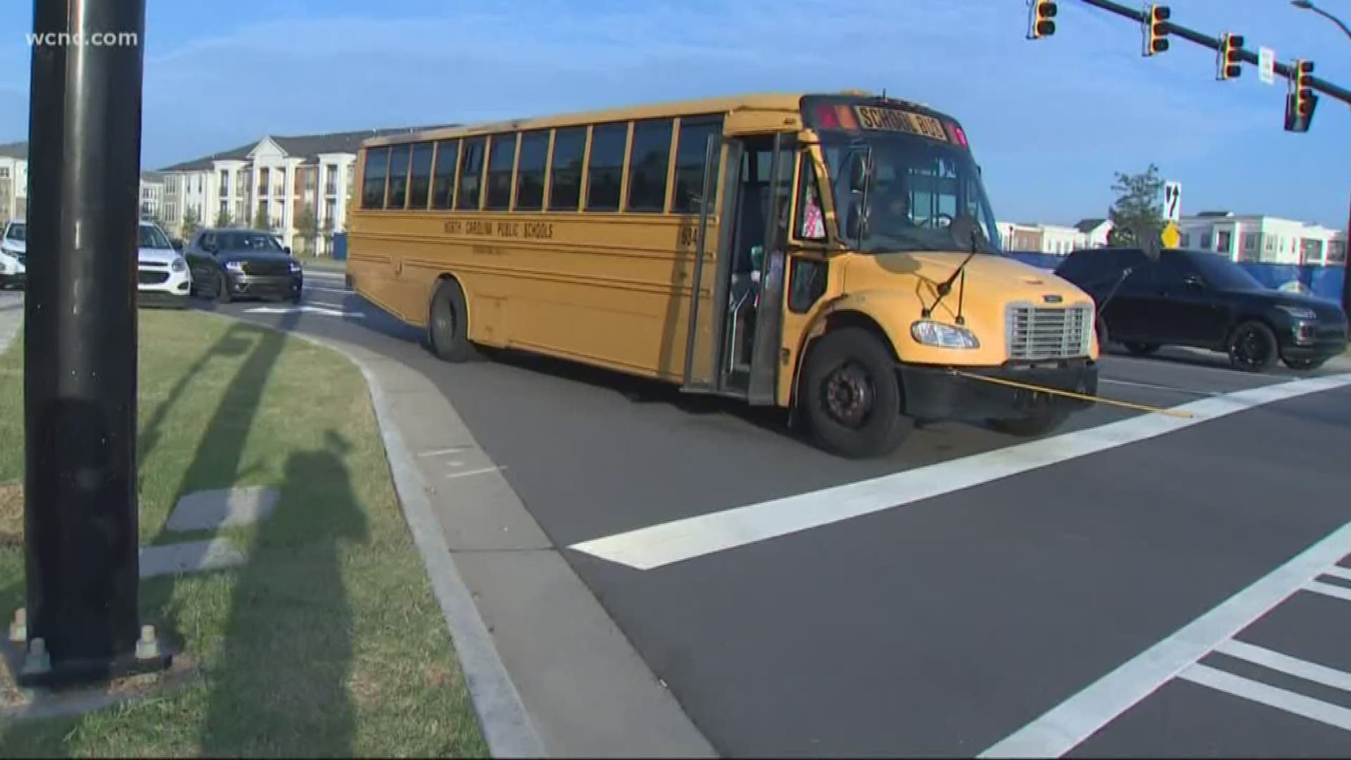 Parents captured video of drivers breaking the law and passing stopped school buses.