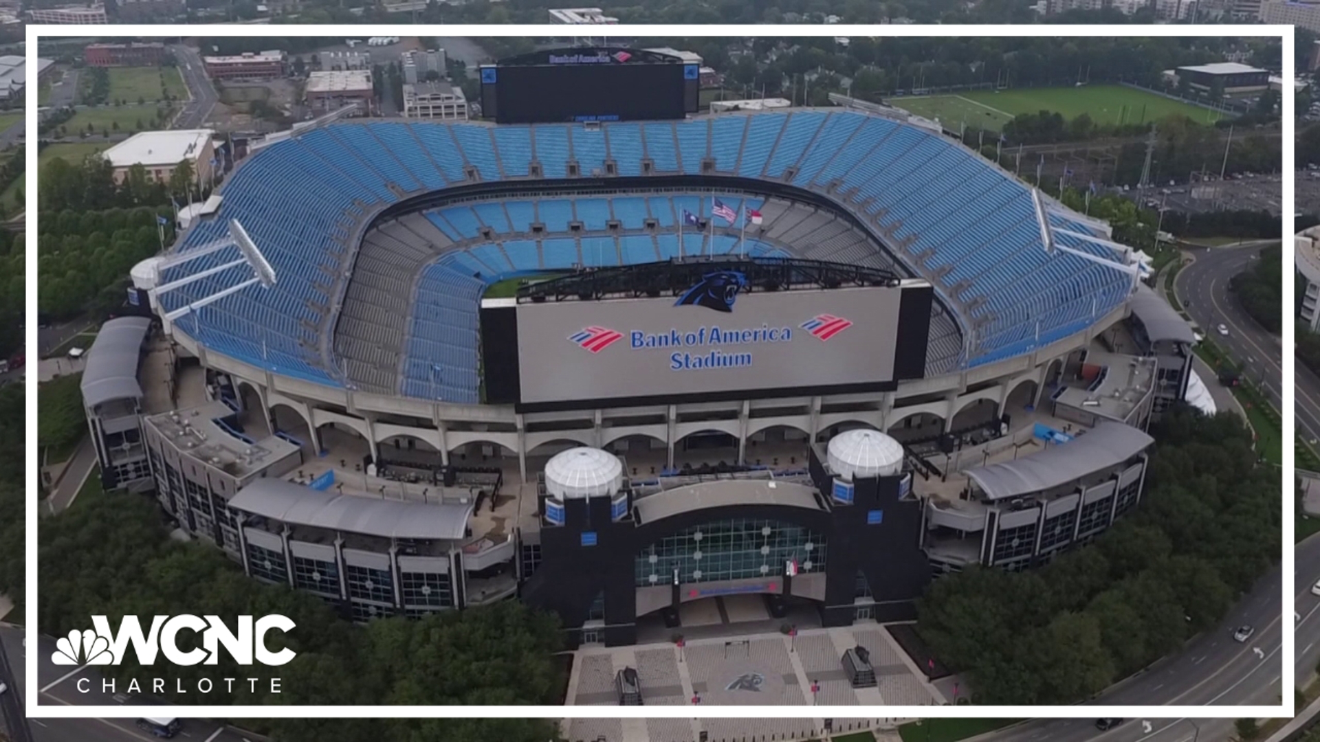 The match is set for 8 p.m. at Bank of America Stadium, and will have a big impact on roads in Uptown Charlotte.