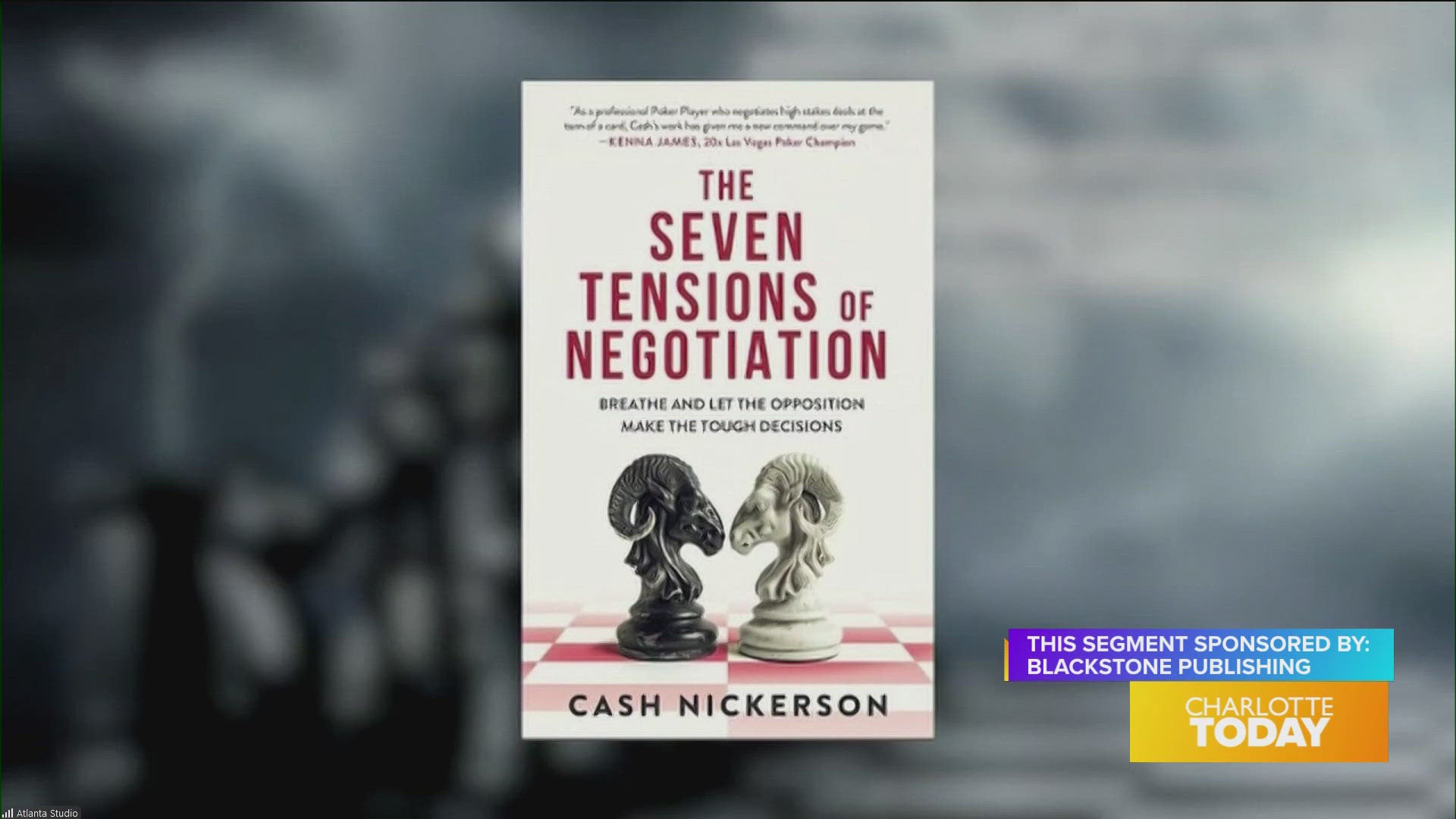 Cash Nickerson's latest book "The Seven Tensions of Negotiation" can help you in moments of tension and negotiation