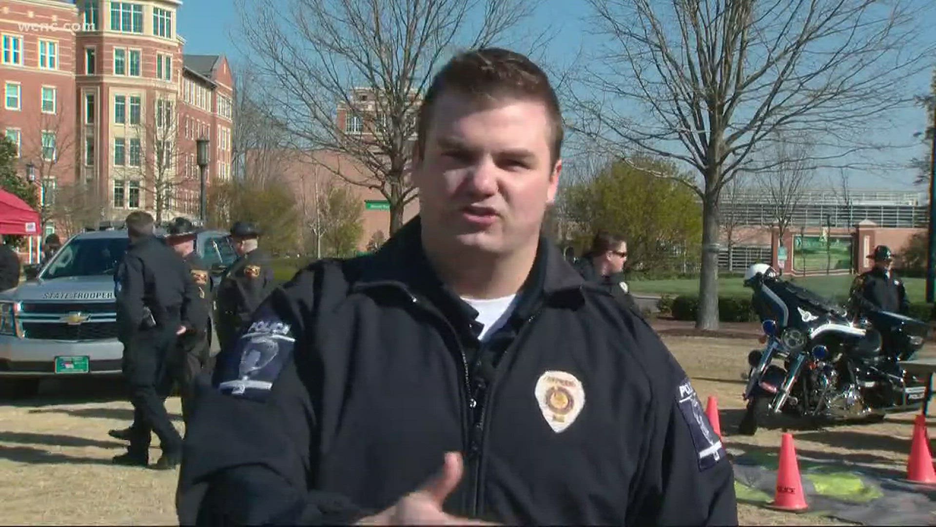 CMPD also hosted a 'booze it' or 'lose it' event at UNC Charlotte