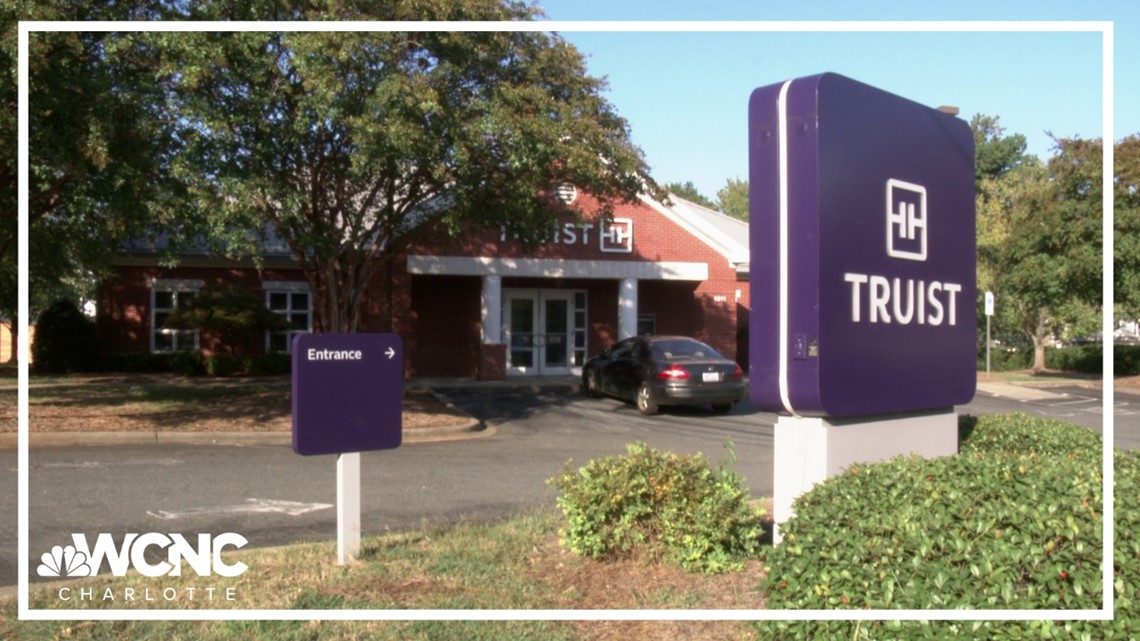 Truist closing multiple branches in NC