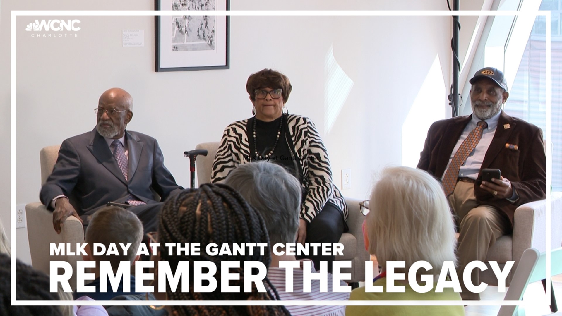 The Harvey B. Gantt Center and Levine Museum came together for a celebration of Martin Luther King Jr.