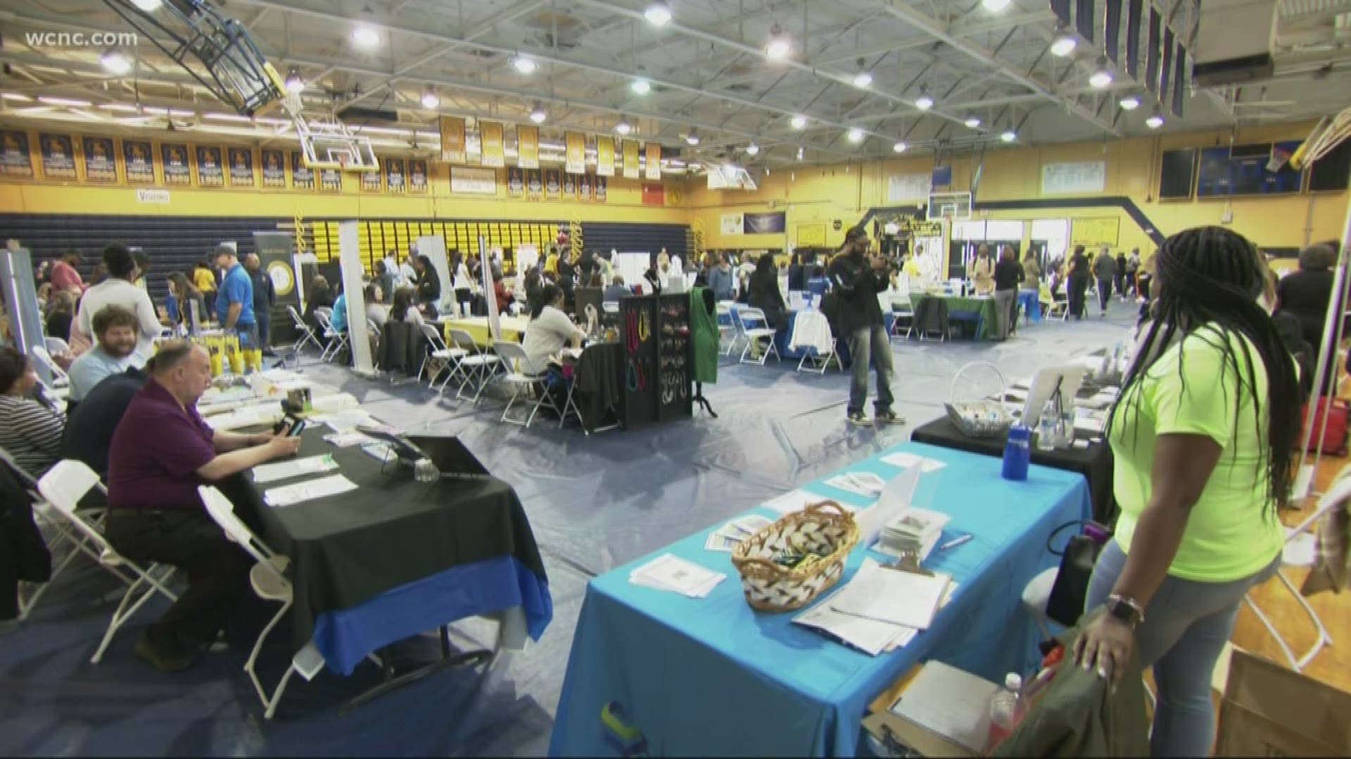 Johnson C. Smith University's annual health and career fair teaches