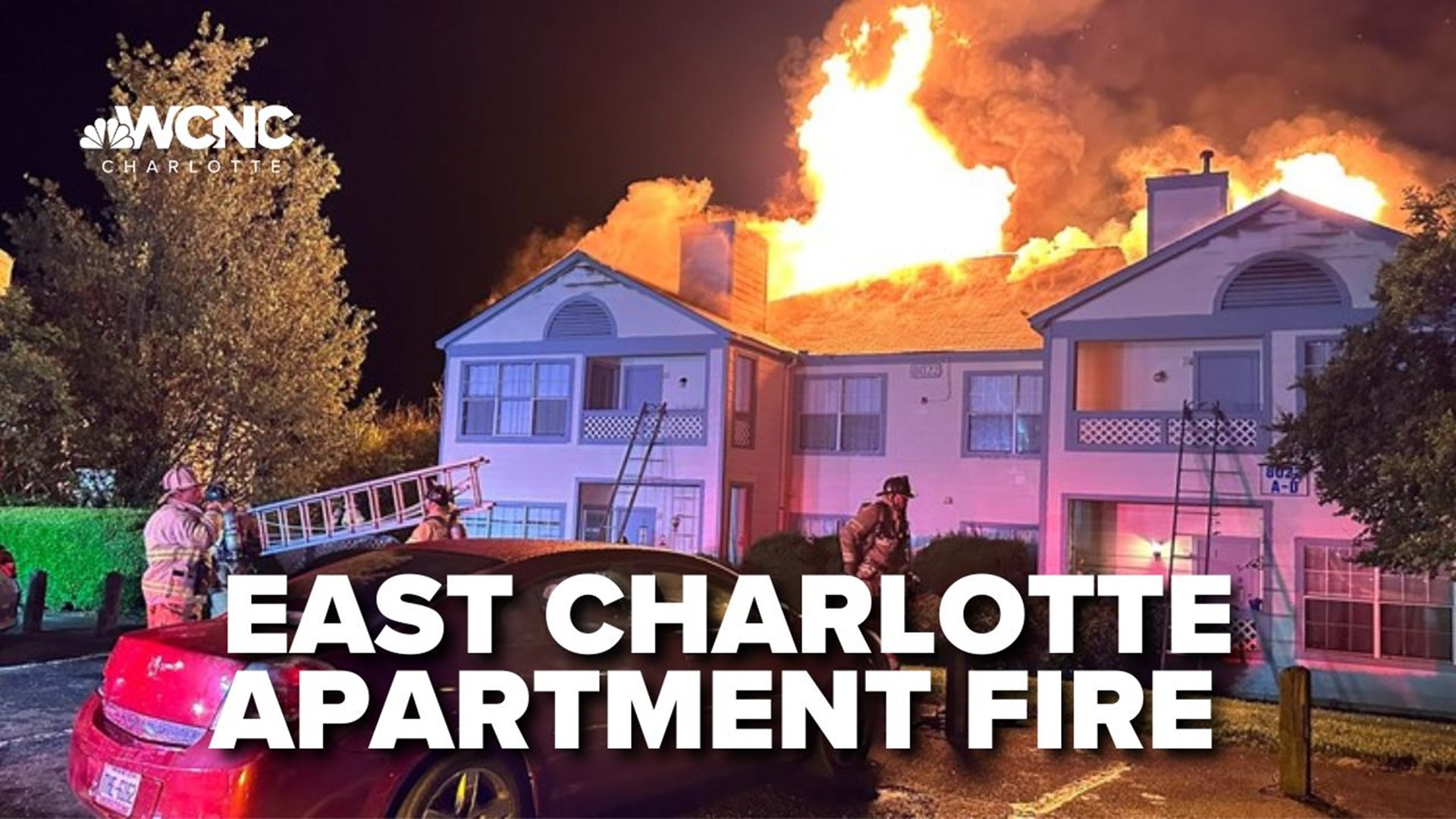 One firefighter sustained minor injuries and no civilians were hurt in the overnight fire.