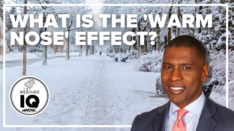 Weather IQ: The 'Warm Nose' effect on whether there's snow or not
