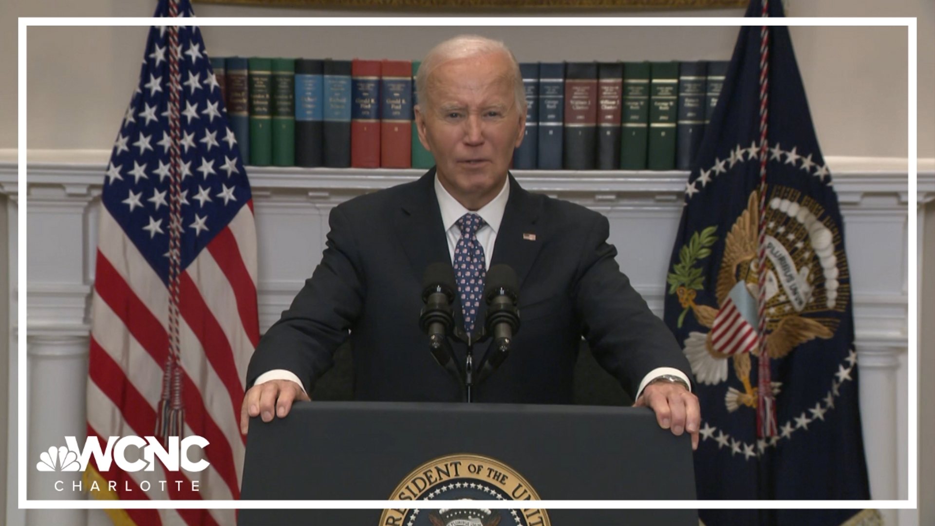 Biden told the officials the administration “will continue providing support to impacted communities — for as long as it takes," according to the White House.