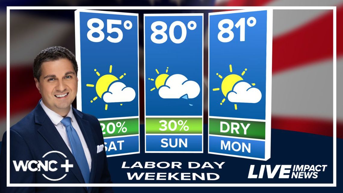 Warm, sunny start to Labor Day weekend in the Carolinas | wcnc.com
