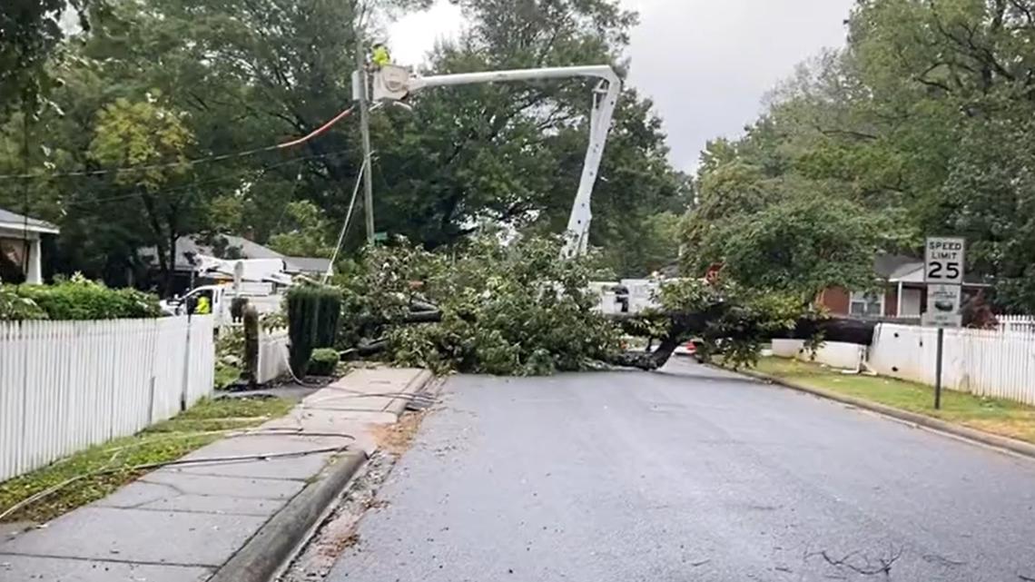 A list of storm damage caused by Ian in the Carolinas | wcnc.com