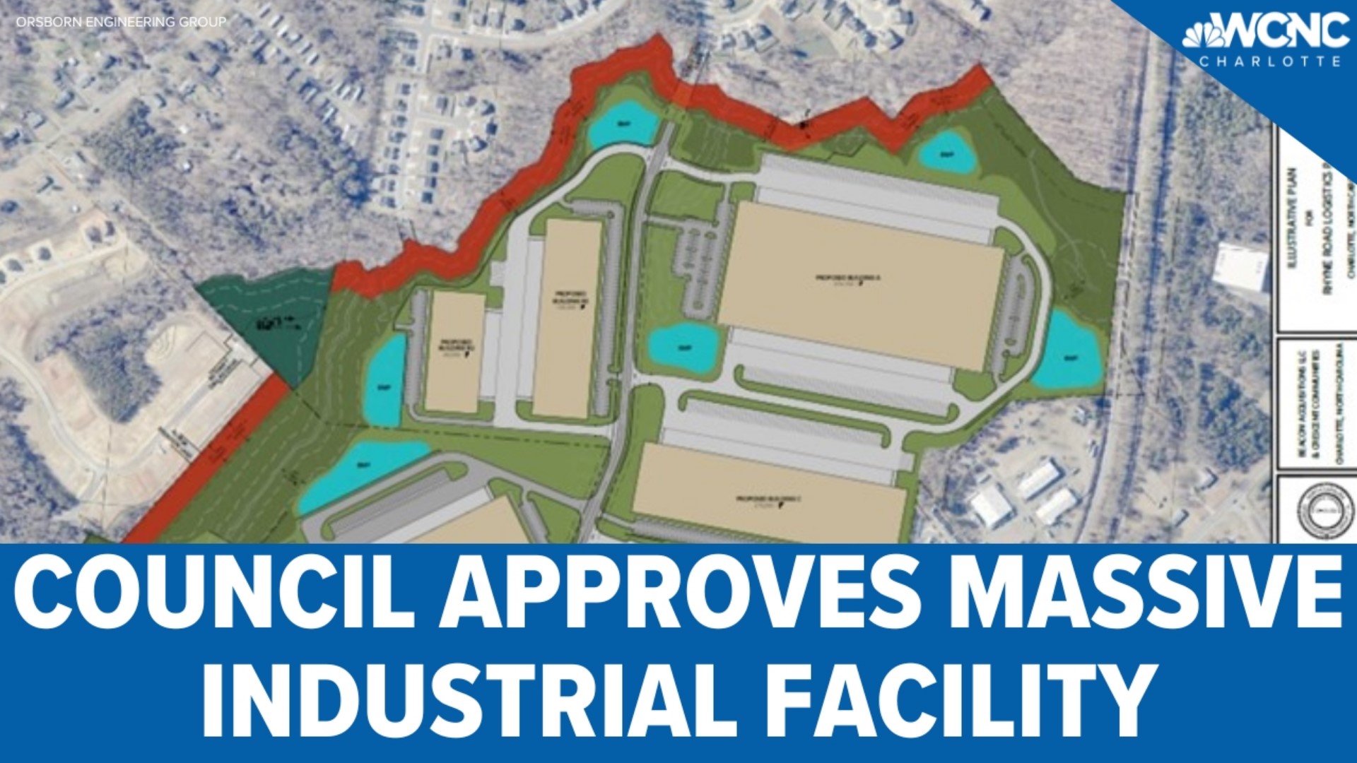 Plans for a massive manufacturing facility in west Mecklenburg County have been approved by Charlotte City Council.