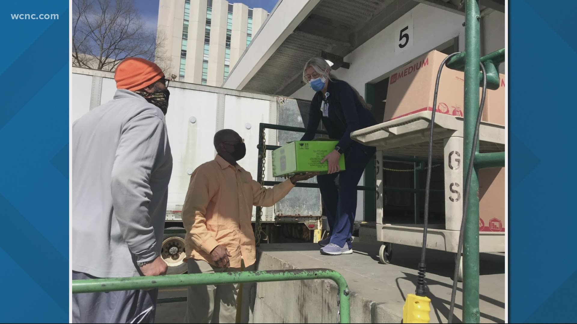 Health care professionals put their lives on the line every day to help others. So a local catering company decided to say thank you in the best way they know how.