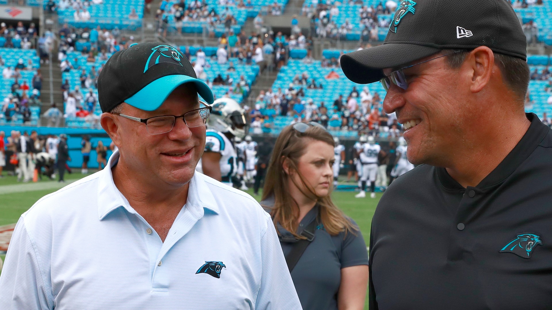 Panthers owner David Tepper said it was "just time" to move on from head coach Ron Rivera after two subpar seasons in a row.