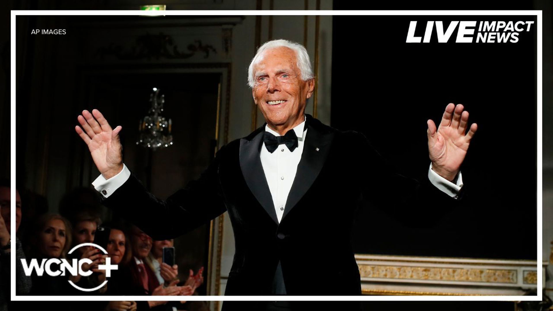 Armani revolutionized Italian ready-to-wear fashion in the late 1970s with his relaxed silhouette.
