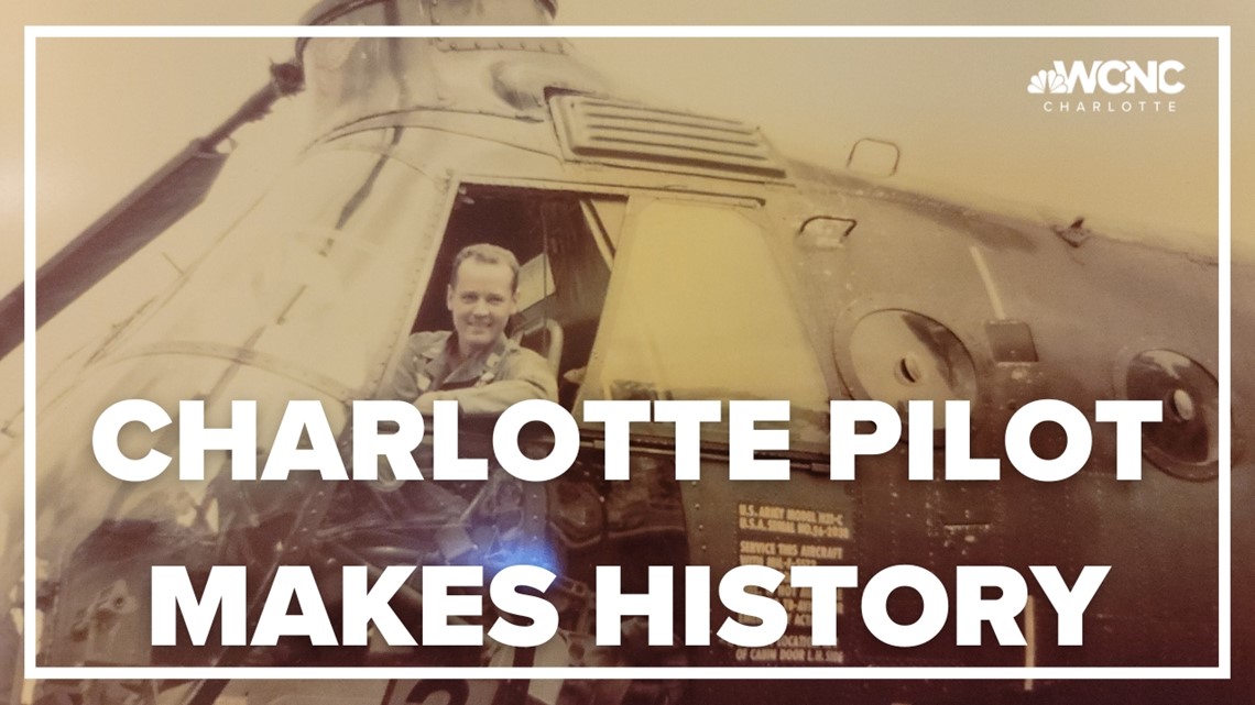 Charlotte pilot makes aviation history