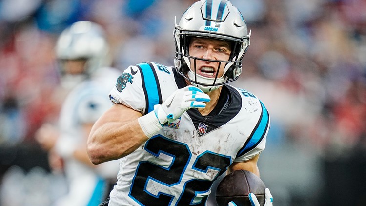 NFL on X: BREAKING: Panthers trading RB Christian McCaffrey to