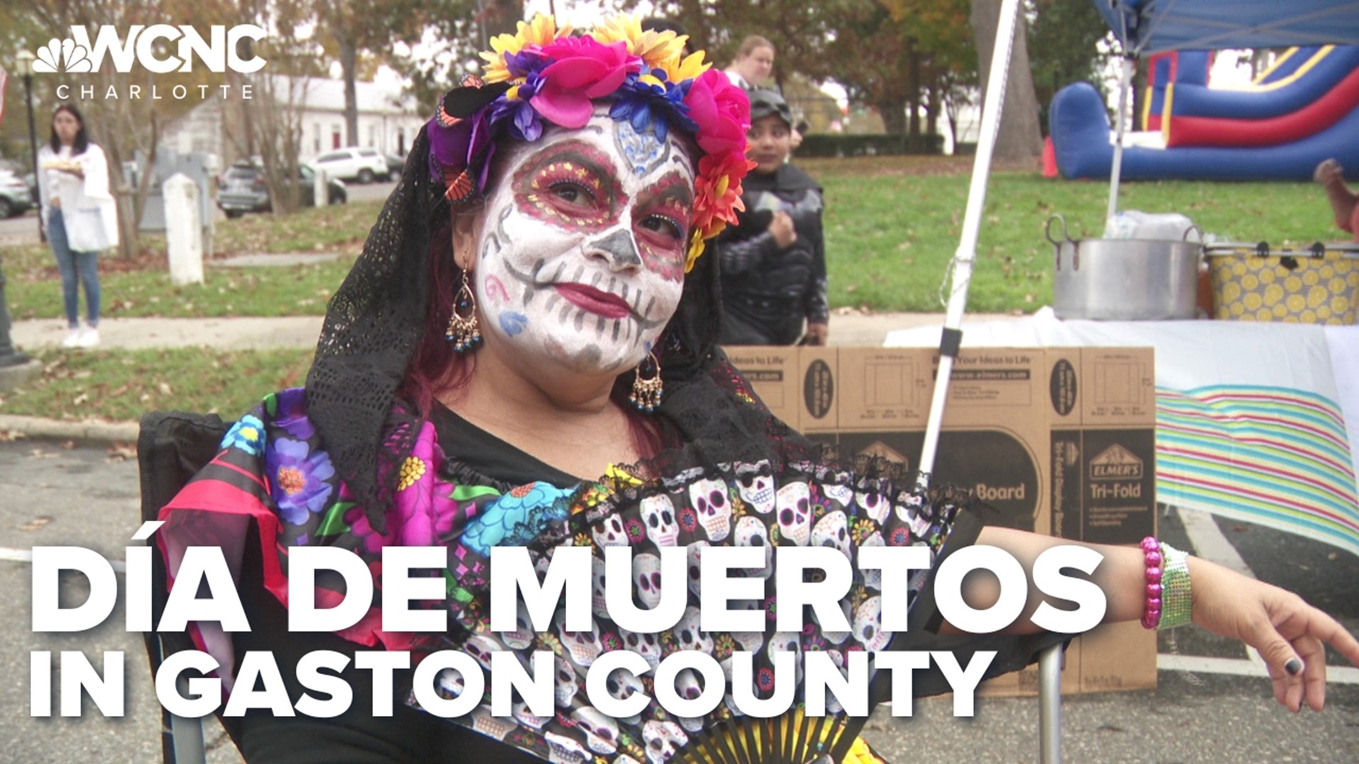 Dia de Muertos was held at the Gaston County Museum with live music, food, crafts, traditional dancing, games, bouncy houses, a public ofrenda and more.