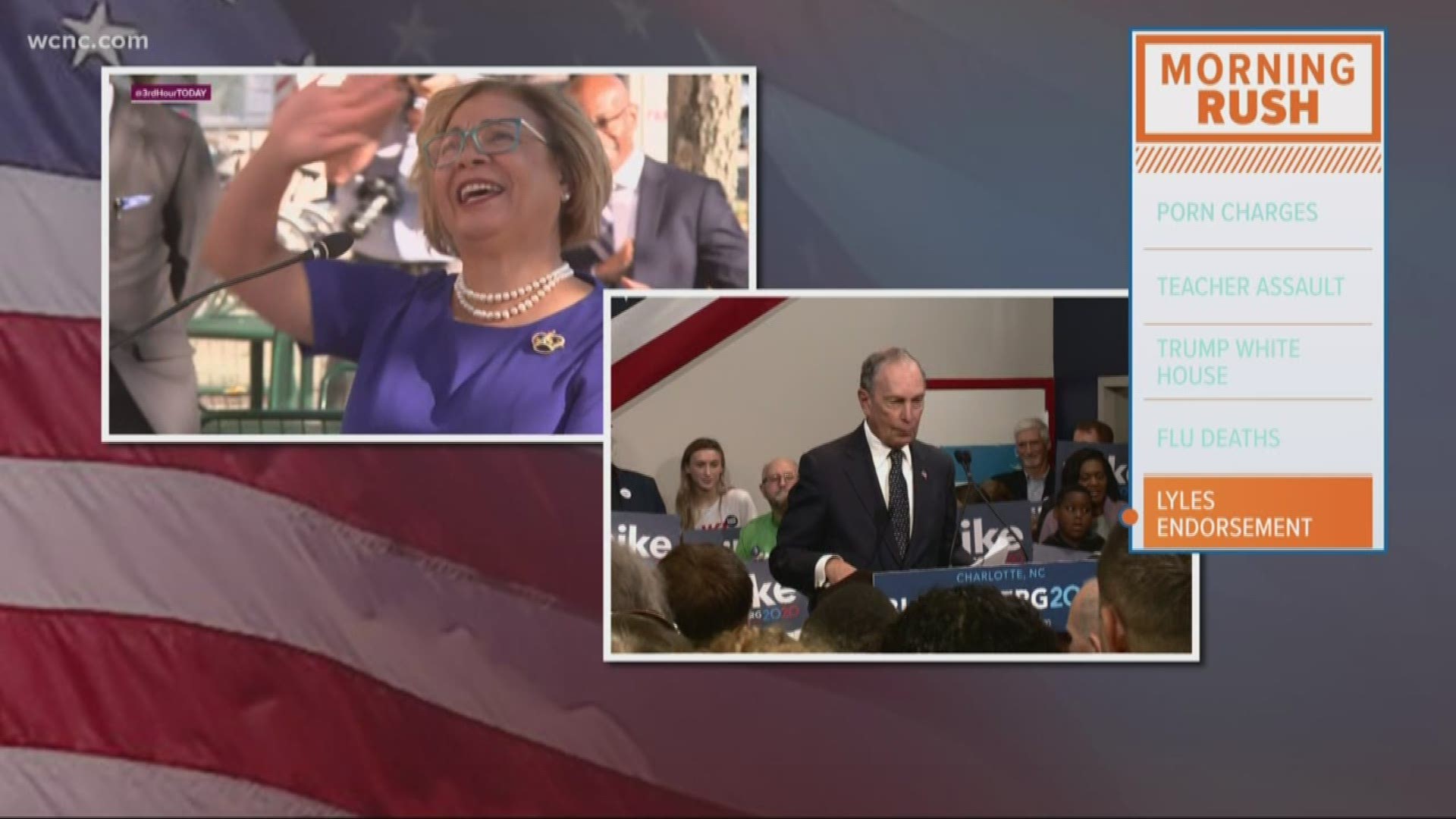Charlotte Mayor Vi Lyles announced Thursday that she is endorsing Democratic presidential candidate Michael Bloomberg in his bid for the White House.