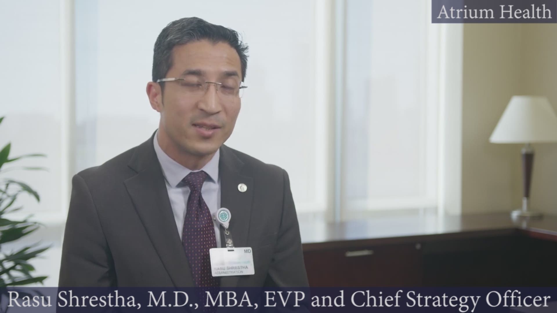 “Voice is an interactive technology that our patients are already using in many aspects of their lives," said Rasu Shrestha, M.D., MBA, EVP and Chief Strategy Officer at Atrium Health.