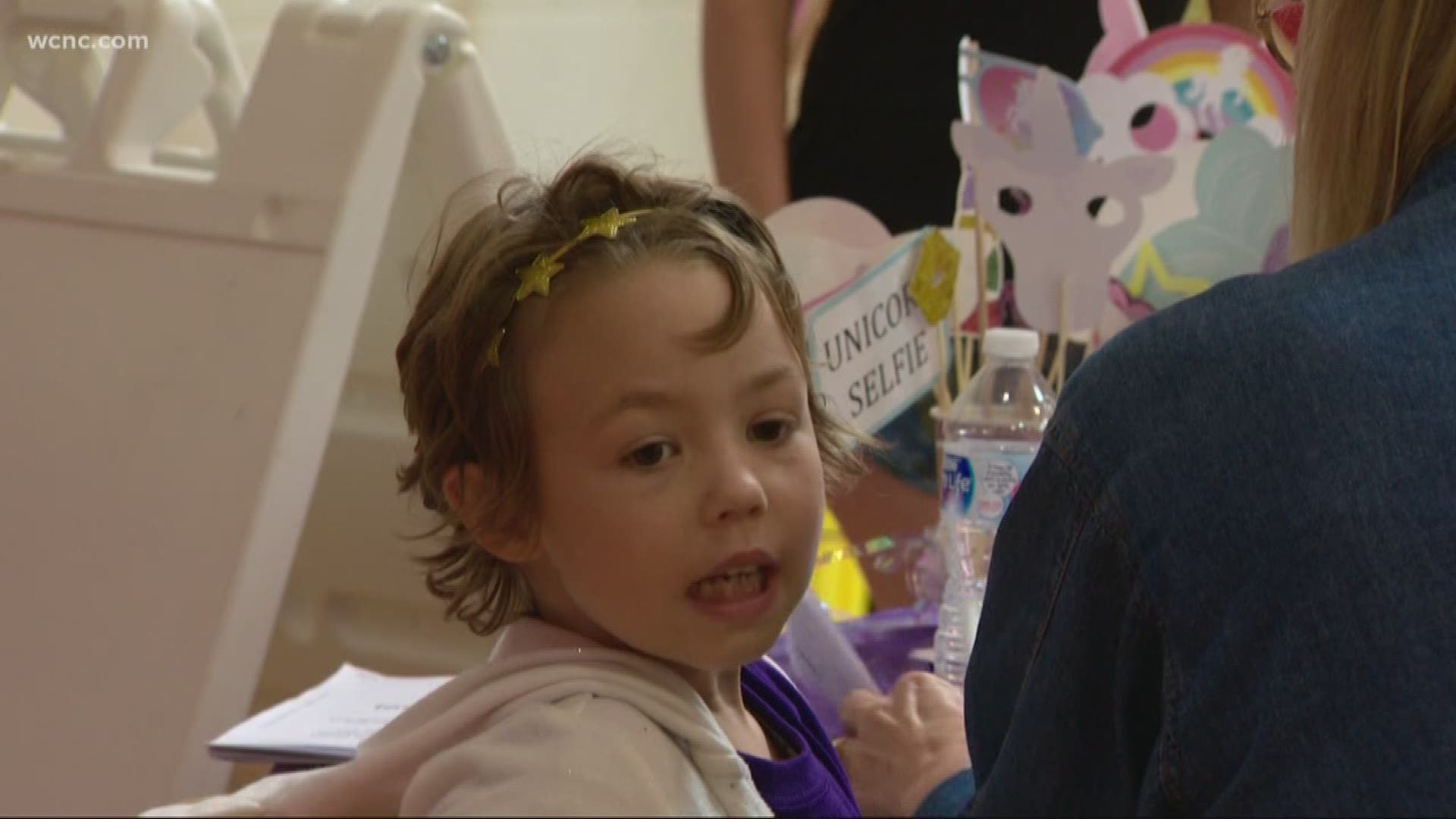 A local community is paying it forward this weekend to honor a little girl battling cancer.
