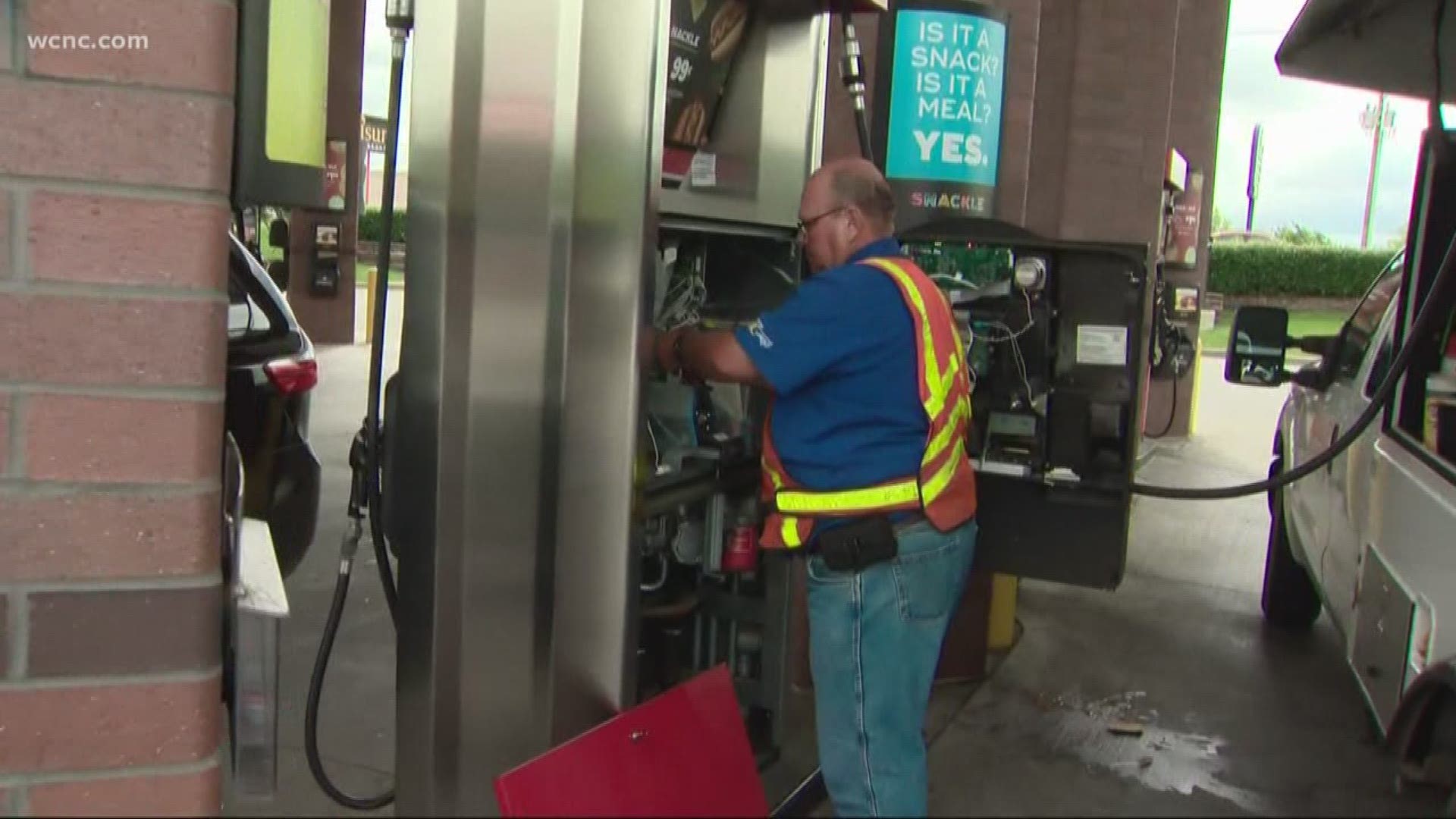 State inspectors test every gas pump at least once a year to make sure you're not getting cheated.