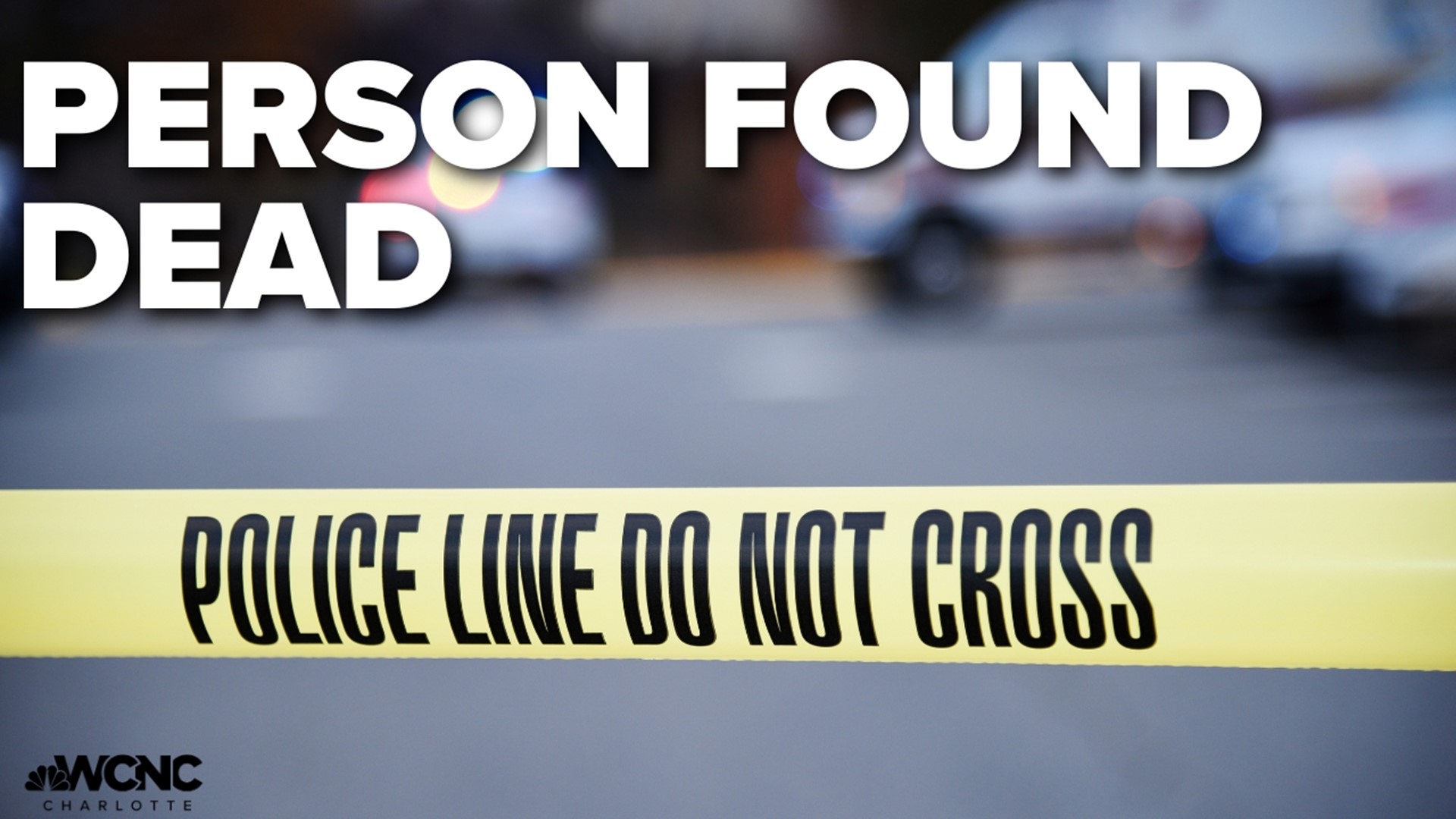 An investigation is underway after police say a person was found dead on Sunday.