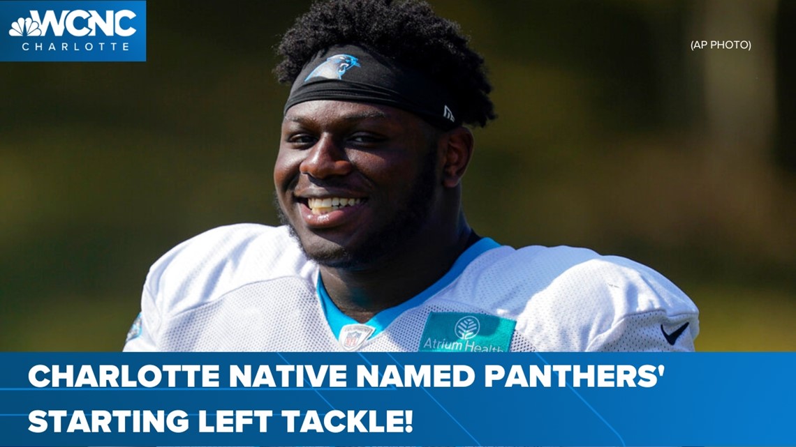 Charlotte native named Panthers' starting LT