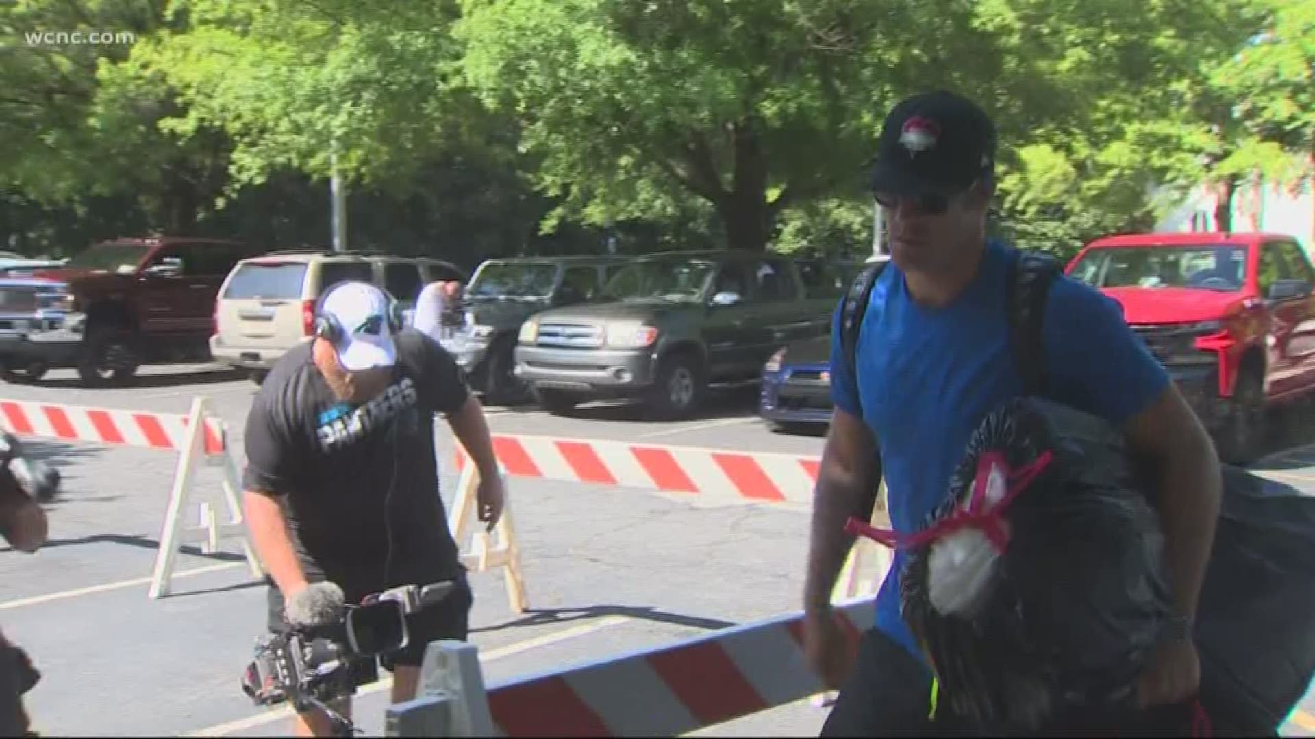 Wednesday was an exciting day for the Carolina Panthers, the players and Head Coach Ron Rivera arrived in Spartanburg for training camp.