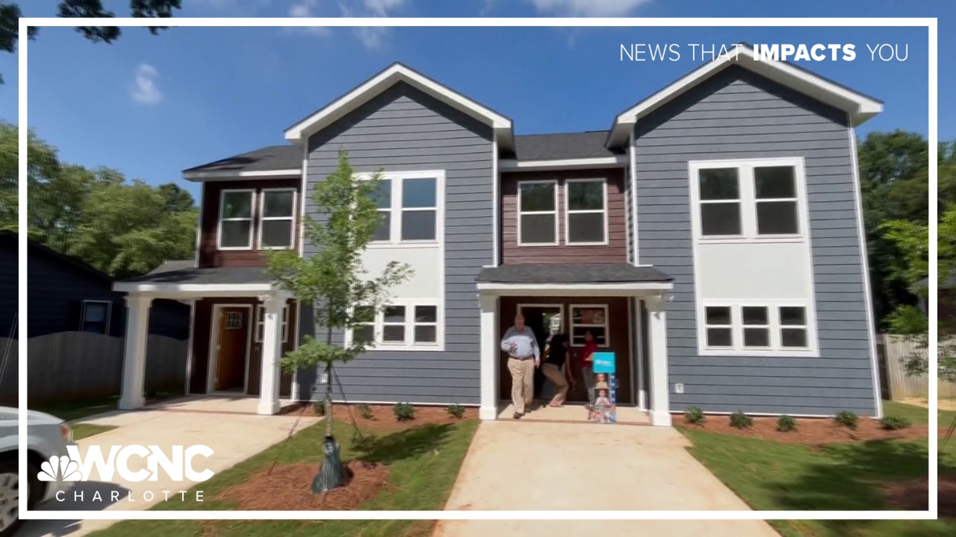 Habitat Charlotte opens its first duplex under new zoning, boosting affordable housing options.