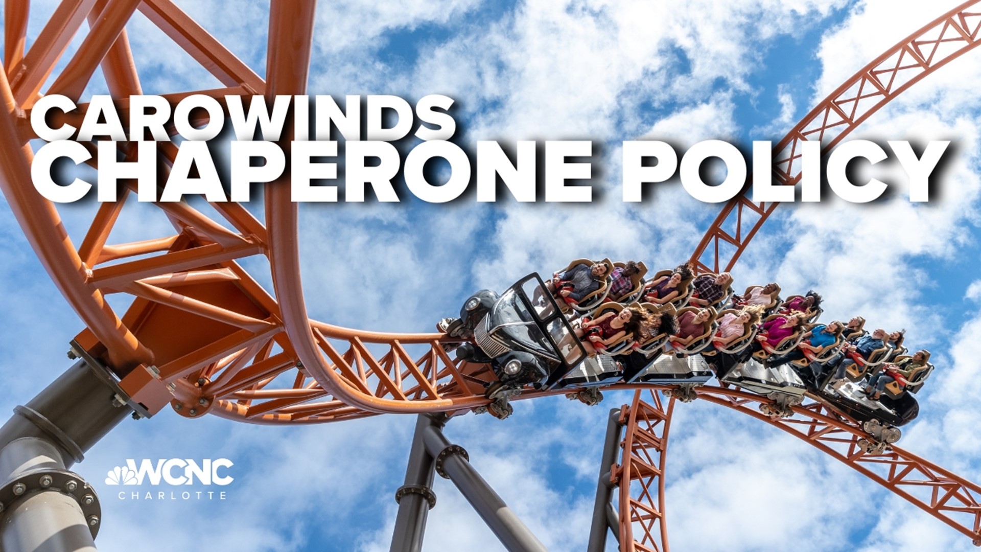 Starting April 22, Carowinds will require all guests age 15 and younger to be accompanied by an adult who is at least 21.
