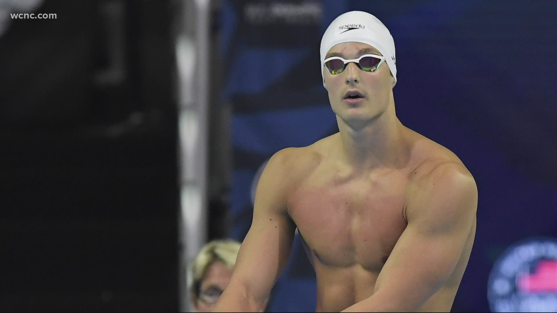 We talk with him about his training and how his love for swimming led to where he is today.