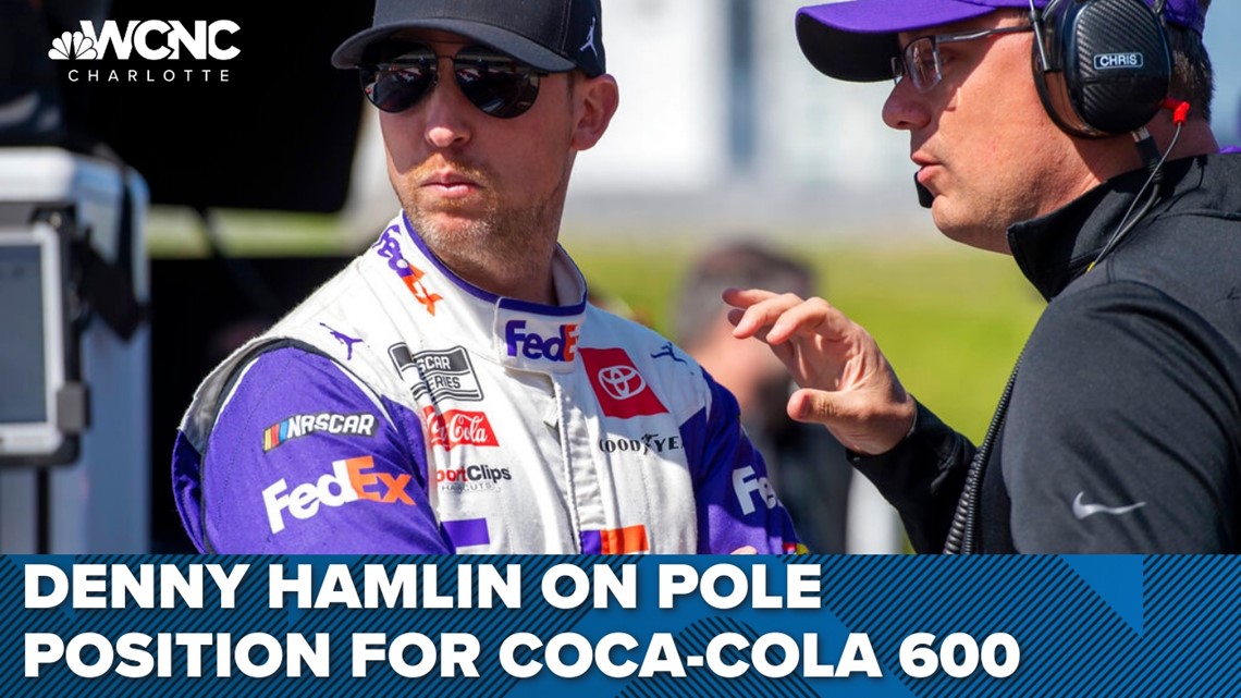 1-on-1: Denny Hamlin on pole position for Coca-Cola 600