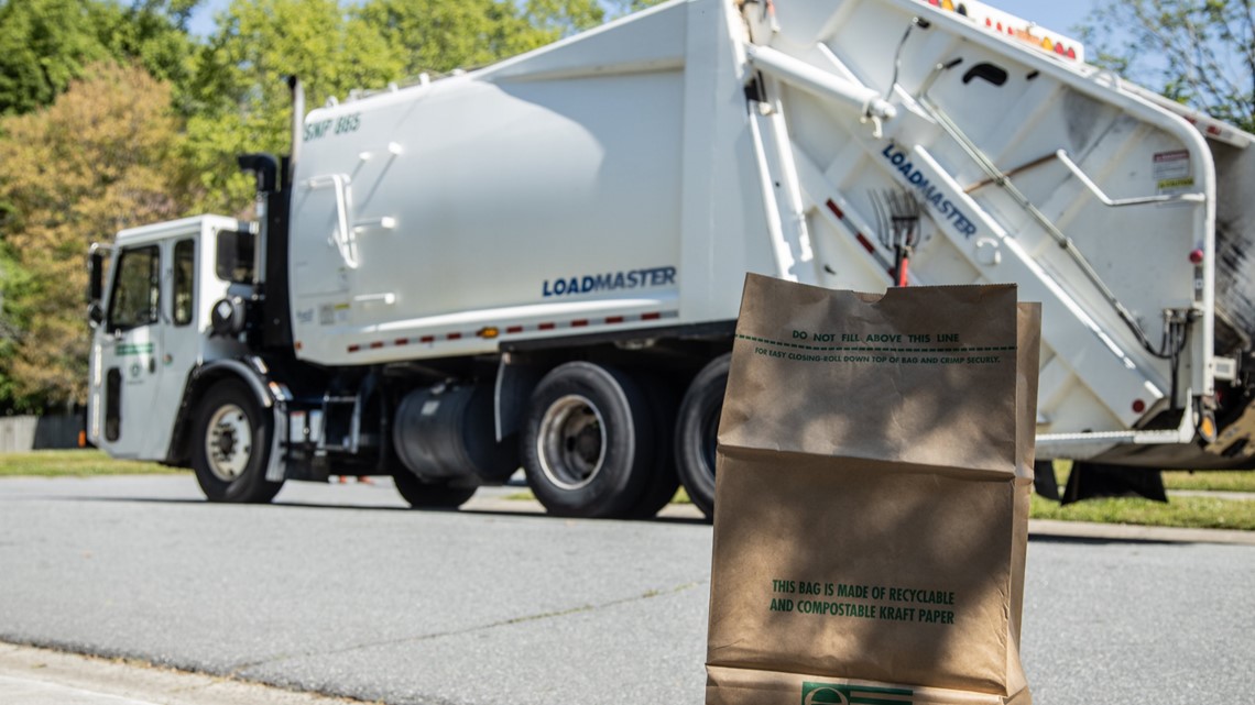 Use of plastic bags to dispose of yard waste banned in Asheville